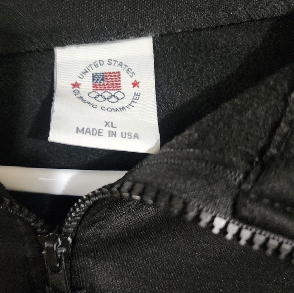 Vingate Usa olympic committee jacket like new black XL - Picture 3 of 5